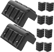 EXHUMKY Sturdy Plastic Speaker Cabinet Corners 10pcs Anti-Collision Guards Box Edge Protectors Stage Audio Corners Audio Equipment Protection