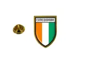 pins pin's flag national badge backpack hat shield world ivory coast