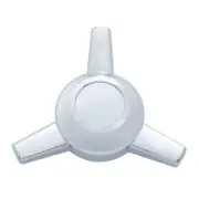 Chrome Metal Die Cast 3 Straight Bar Spinners