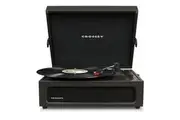 CROSLEY Crosley Voyager Black - Bluetooth Portable Turntable & Record Storage Crate