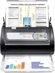 PS188 High Speed Double-Sided Color Document Scanner, with Automatic Document Fe