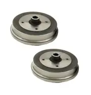 Rear Right Left Brake Drums Pair Set of 2 for Volkswagen VW Beetle Karmann Ghia