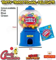 Gumball Vending Machine Gum Dispenser Toy Coin Bank 150g Bubble Gum Included