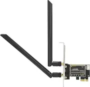 Dpofirs 5G Dual Band WiFi Card - PCIe x1 - 5.0 - For Intel AX200 - WiFi 6 - For 10 64-bit/Linux PC Desktop