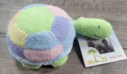 New Vintage Carter's John Lennon Turtle Rattle Stuffed Plush Toy Rare