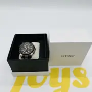 CITIZEN ATTESA BY1009-64Y Black Moon Phase HAKUTO-R Men's Watch in Box Titanium