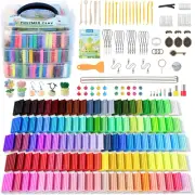 Polymer Clay, 116 Colors Oven Bake Modeling Clay Starter Kits for Kids, Creative