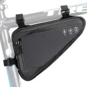 Bike Frame Storage Bag, Water Resistant Reflective Bicycle Triangle Bag with ...