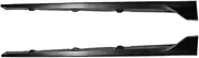 Car Modified Body Kit Side Skirts Extension Rocker Panels Lip Splitters Compatible for Honda 10th Civic Hatchback Type R Sedan Mugen Style(Typer Side Skirts)
