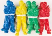 Paratrooper Parachute Men Party Favours 12pk 9.5cm - Toy Story Army Soldier (3)