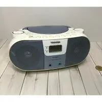 在飛比找蝦皮購物優惠-TOSHIBA 東芝 手提CD收音機 MP3 零件機 不保證