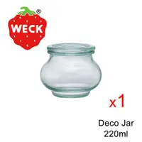 在飛比找蝦皮購物優惠-果醬瓶 德國Weck玻璃罐-Deco Jar 220ml (