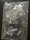 Hold Down Brackets Clear Plastic (1 pair) For Blinds Or Roller Shade