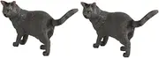 SAFIGLE Pcs Real Touch Simulation Cat Model Home Decor Fake Cat Ornament Photo Props Unique Pet Decor
