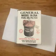 General Model 1A-25A Fuel Oil Filter Boiler Furnace New Old Stock