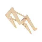 1Pc Practical Laptop Stand Heighten Computer Rack Desktop Laptop Holder (Khaki)