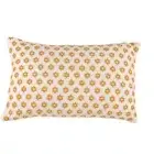 Norah Ochre Filled Cushion by Accessorize