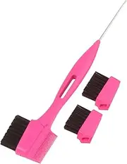 Baluue Replaceable Brush Heads Eyebrow Brush Set Eyebrow Comb and Brush Kit Eyelash Brush Mascara Applicator for Women