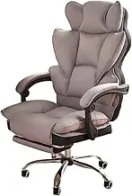 Classic Home High Back Computer Chair Leisure Armchair Luxury Office Chair Business Office Chair with Footrest Desk Task Chair