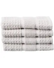 Apollo Towels Turkish Waffle Terry Set of 4 Washcloths