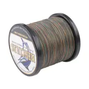 HERCULES 1000M 1094 Yds 4 Strands 70lbs Braided Fishing Line Camouflage Super