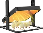 Advwin Chick Brooder Heater, Adjustable Height & Angle Chicken Heating Plate 10.6" x 10.6" for Hatching Chicks, Ducklings, Poultries