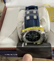 INVICTA Diving 100m NFL INDIANAPOLIS COLTS AUTOMATIC BLUE DIAL MEN'S WATCH 420.