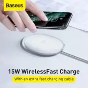 Baseus 15W Qi Wireless Charger for iPhone 14 13 Fast Charging Samsung Huawei