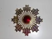 e4592 WW2 Japan Japanese Breast Badge Star Order of Rising Sun 2nd class R17B