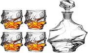 Whiskey Glasses, Glass Japanese Crystal Whisky Glass Set, 2025 New Japanese Heavy Crystal Bar Glassware Old Fashioned Whiskey Glasses for Whisky
