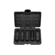 5 Pcs of PK Tool 1/2" Drive Flip Design Double Spiral Extractor Socket Set