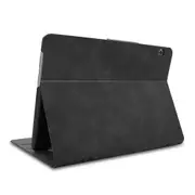 Solid Color Cowhide Texture Horizontal Flip PU Leather Case for Huawei MediaPad T5 10 inch, with Holder (Black)