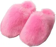 [TangDao] Women's Soft Plush Fleece Slide-on Sandal House Shoes Indoor or Outdoor Slide Slippers Womens Fuzzy Fluffy Furry Fashion Slippers