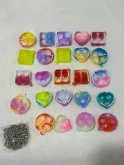 Mini Pop Fidget Keychain Toys, Sensory Bubble Toy, 24-Pack, Brand New
