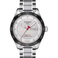 在飛比找momo購物網優惠-【TISSOT 天梭】PRS516 賽車動力儲存80機械錶 