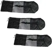 Kisangel Portable Yoga Mat Mesh Bag Exercise Yoga Mat Carriers Easy to Carry Drawstring Closure Great for