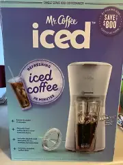 Mr Coffee Iced Coffee Maker w/ Reusable Tumbler & Filter - Gray