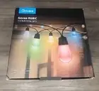 Govee S14 H7015 Smart Outdoor String Lights w/ 15 Dimmable RGBIC LED Bulbs 48ft.