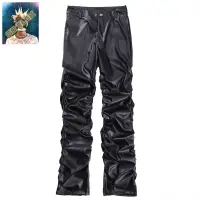 在飛比找蝦皮購物優惠-23SS dark punk pleated shiny P