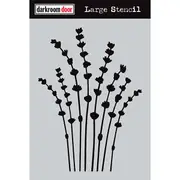 Darkroom Door Large Stencil Lavender