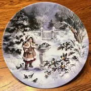 1991 KNOWLES “SNOWY SYMPHONY” #2 A Season For Song W/COA NIB FREE SHIPPING.