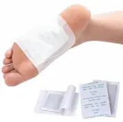100 PCS Detox Foot Patch Pads Natural plant Toxin Removal Sticky Adhesives