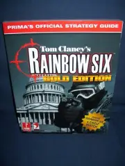 Rainbow Six Gold Edition Prima Official Strategy Guide 1999 Tom Clancy