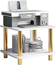 Printer Shelf Printer Stand Printer Rack 4 Tier Printer Stand Printer Rack Office Desk Pc Monitor Heightened Shelf Study Storage Router Rack Printer Holder Printer Shelves ( Color : A , Size : 40*40*5