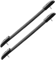ULDIGI 2pcs Metal End Caps Screws Speaker Handle for Guitar Amps Rubber Strap for