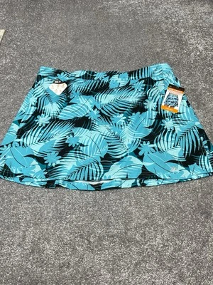 Zeroxposur Sun Smart Wrap Skirt Size L/XL Blue New W/Tags