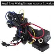 Angel Eyes Wiring Harness Adaptor Extension Lead Four Plugs For BMW E46 3 Series