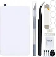 ZHUROUPU Pixel 7 Pro Back Glass Replacement for Google Pixel 7 Pro 5G 6.7 Inch, Back Cover Glass Housing Accessory with Pre-Installed Tape for Google Pixel 7 Pro GE2AE GP4BC with Repair Tools (White)