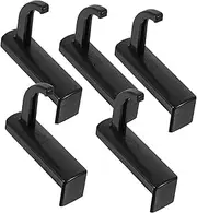 Yardenfun 5PCS Headphone Rack Holder Punch Desk Hook for Stable Gaming Headsets Compatible with Headphones Easy Installation with Adhesive Stickers