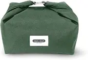 Black Blum Insulated Lunch Bag, 6.7L - Leak Proof Bag for Adults and Kids with Roll Top Construction - Made with Recycled PET and BPA Free - Food Bag for On The Go, Olive